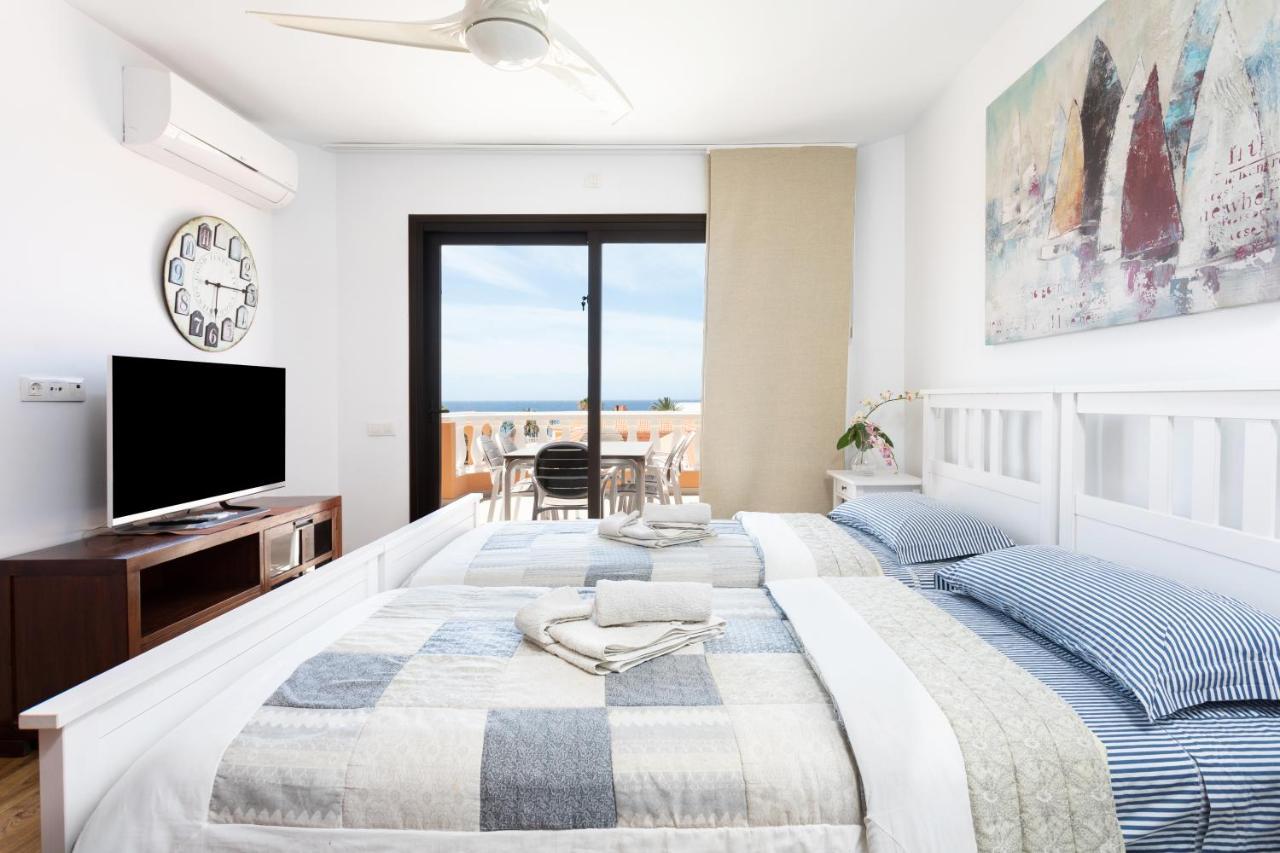 Exclusive Penthouse Playa Las Vistas 4 Close To The Sea And Beach, Aircondition For A Fee, Wifi, Terrace, Heated Pool プラヤ・デ・ラス・アメリカス エクステリア 写真
