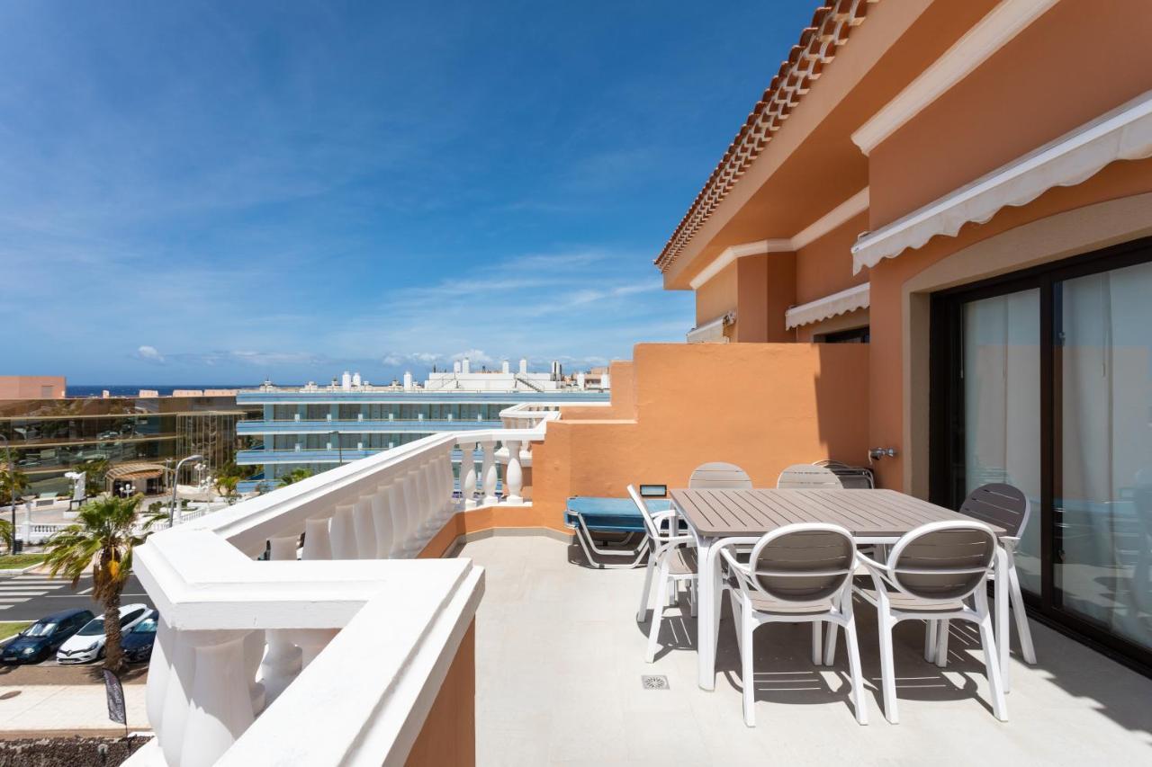 Exclusive Penthouse Playa Las Vistas 4 Close To The Sea And Beach, Aircondition For A Fee, Wifi, Terrace, Heated Pool プラヤ・デ・ラス・アメリカス エクステリア 写真