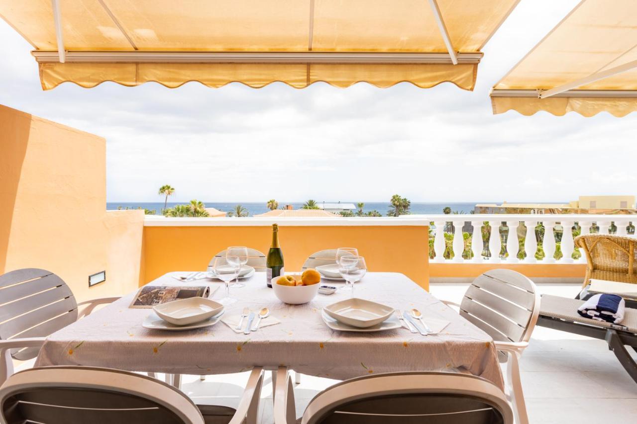 Exclusive Penthouse Playa Las Vistas 4 Close To The Sea And Beach, Aircondition For A Fee, Wifi, Terrace, Heated Pool プラヤ・デ・ラス・アメリカス エクステリア 写真